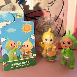 Popmart Teletubbies Figurine Dipsy & LaLa Companion Series Edition